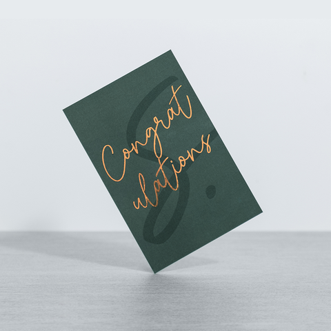 Congratulations Note Card