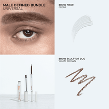 Load image into Gallery viewer, Male Defined Brows Bundle
